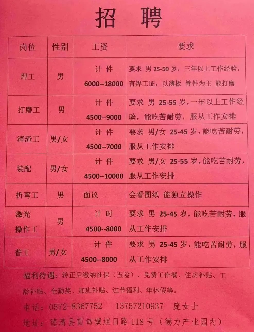 吳家溝村委會最新招聘啟事